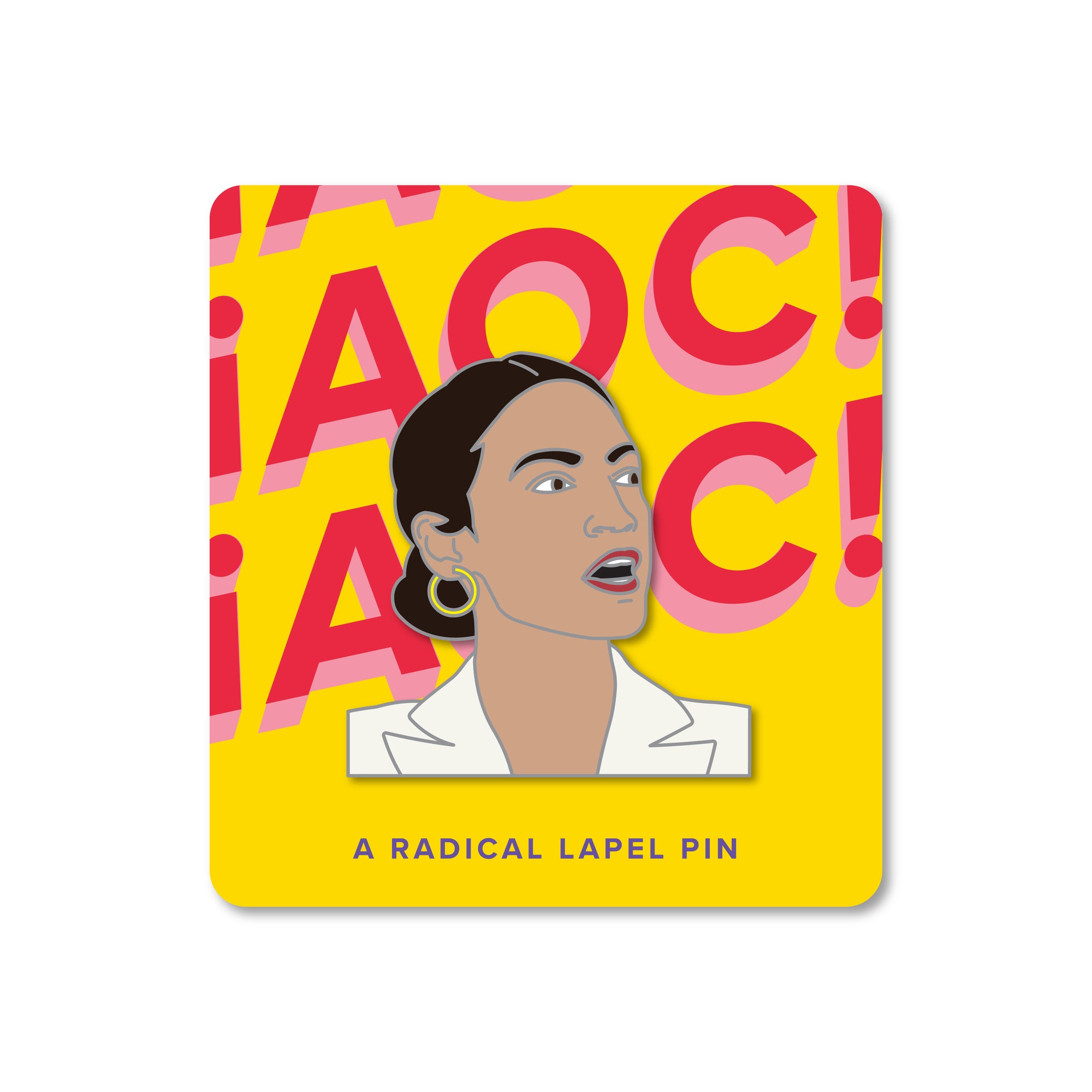 AOC Enamel Pin